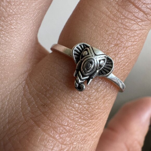 925 Sterling Silver Elephant - Picture 2 of 5